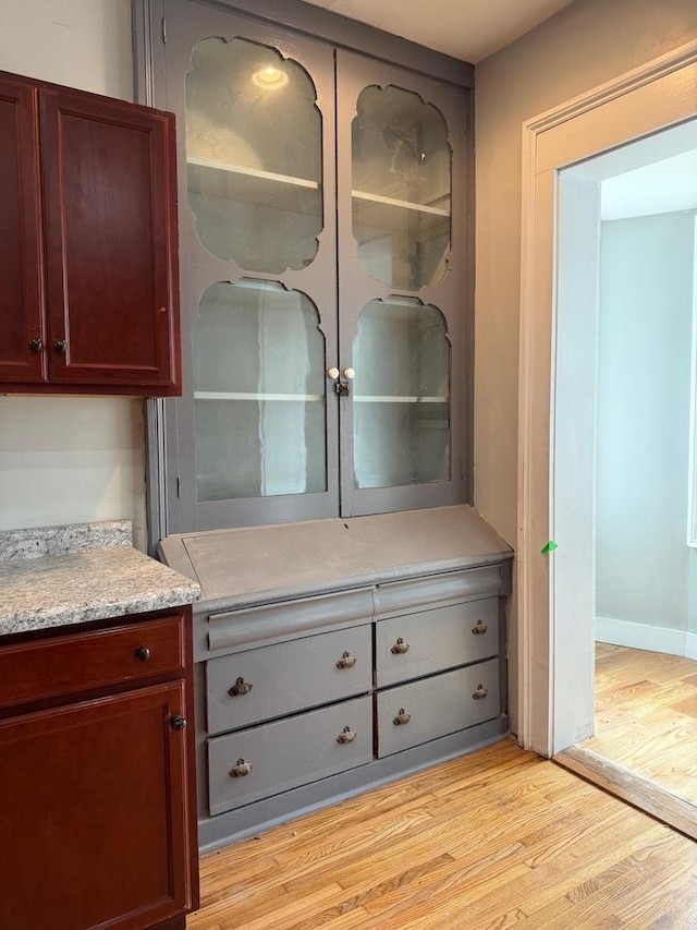 310 Elk St, Galena, IL 61036 - details with wood finished floors and baseboards