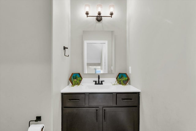 715 Cole Ln, Mahomet, IL 61853 - bathroom with vanity