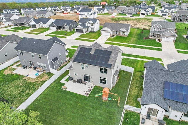 715 Cole Ln, Mahomet, IL 61853 - birds eye view of property featuring a residential view
