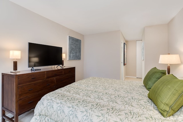 bedroom featuring carpet floors