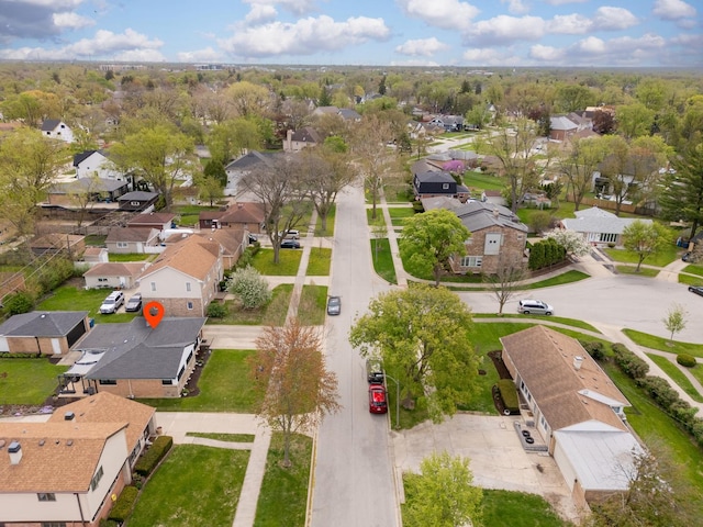 439 N Highview Ave, Elmhurst, IL 60126 - bird's eye view with a residential view