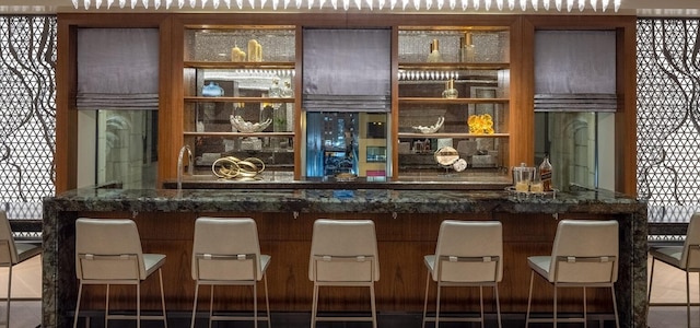 bar with a bar