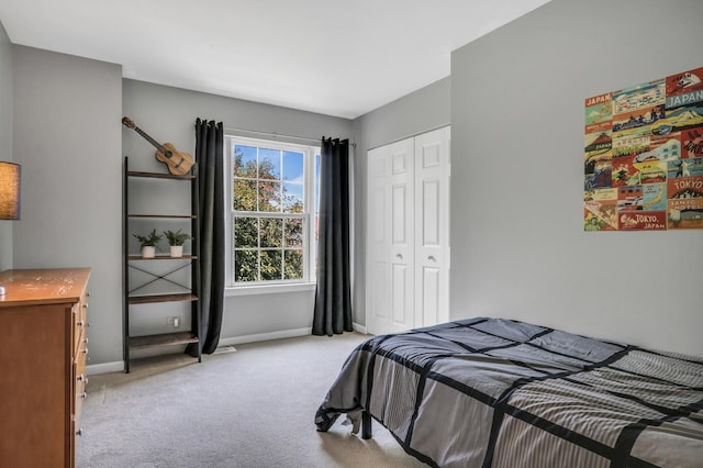 7817 Cascade Way, Gurnee, IL 60031 - bedroom featuring carpet floors and a closet