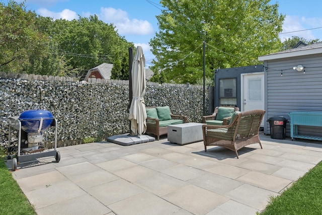 4825 W Ainslie St, Chicago, IL 60630 - view of patio / terrace with outdoor lounge area