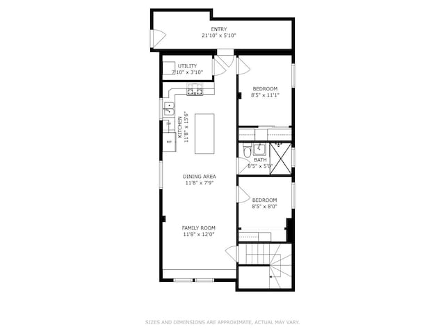4825 W Ainslie St, Chicago, IL 60630 - view of property floor plan