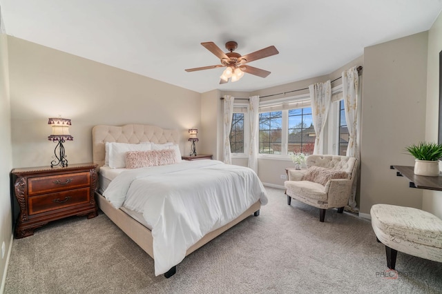 357 Torrey Pines Way, Vernon Hills, IL 60061 - carpeted bedroom with ceiling fan and baseboards