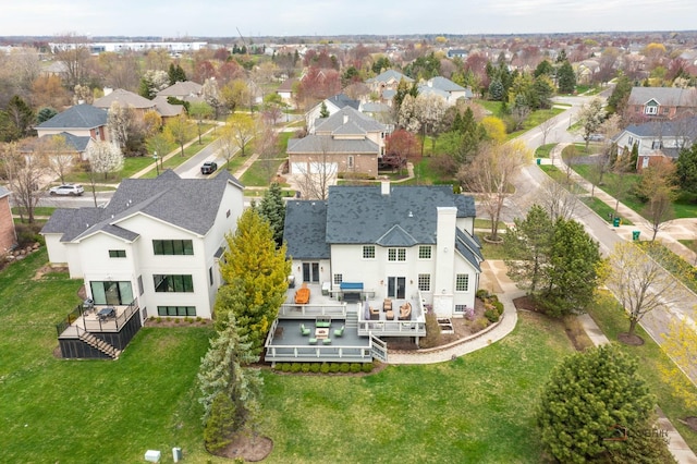 357 Torrey Pines Way, Vernon Hills, IL 60061 - aerial perspective of suburban area