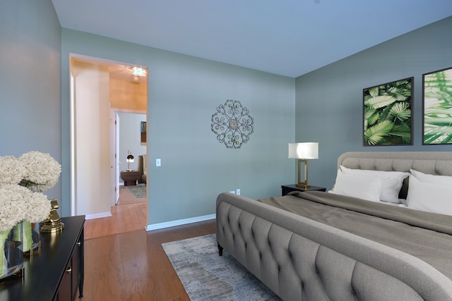11882 Ludbury, Huntley, IL 60142 - bedroom featuring dark wood-style floors and baseboards