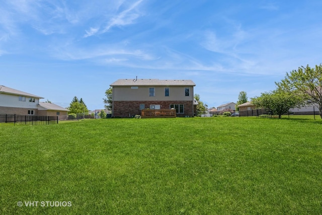 10600 Thornham Ln, Mokena, IL 60448 - rear view of house with brick siding