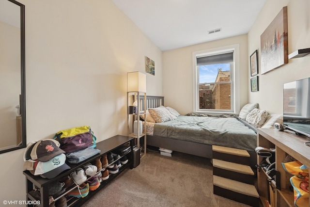 536.5 W Belmont Ave Unit 3N, Chicago, IL 60657 - carpeted bedroom with visible vents