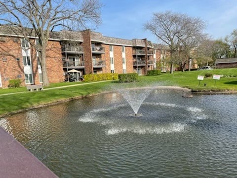 view of property featuring a water view