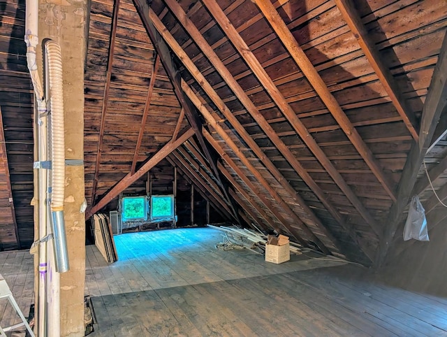 907 W Church St, Champaign, IL 61821 - view of attic