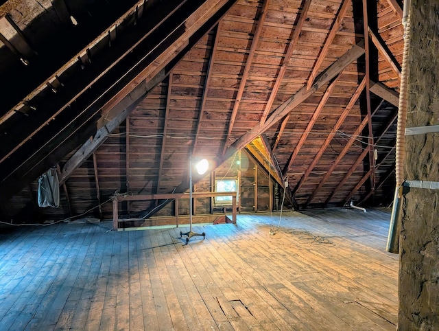 907 W Church St, Champaign, IL 61821 - view of attic