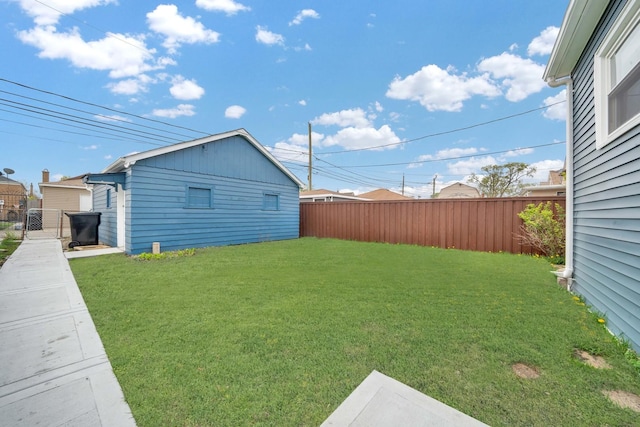 3435 W 71st Pl, Chicago, IL 60629 - view of yard with a fenced backyard