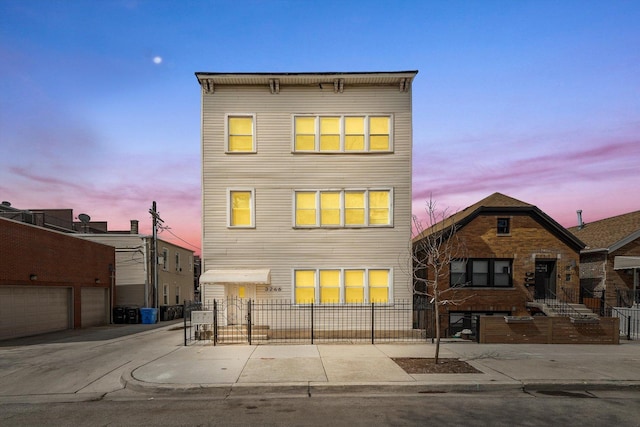 3246 S Normal Ave, Chicago, IL 60616 - view of back of property at dusk