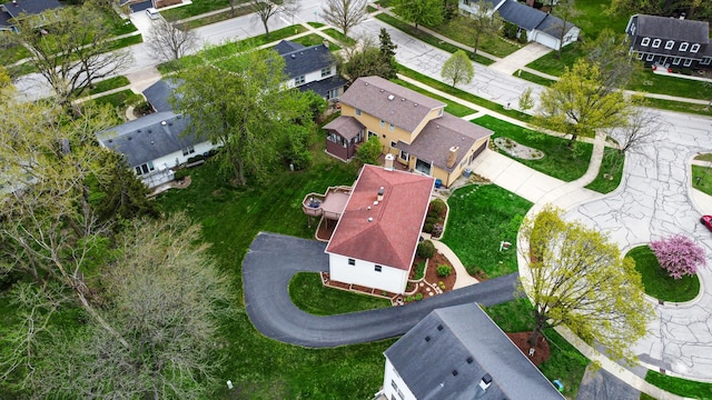 1214 Laurel Ct, Downers Grove, IL 60515 - birds eye view of property