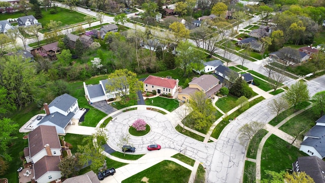 1214 Laurel Ct, Downers Grove, IL 60515 - birds eye view of property