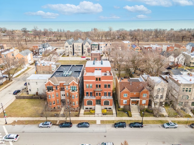 4453 S Lake Park Ave Unit 4, Chicago, IL 60653 - drone / aerial view with a residential view