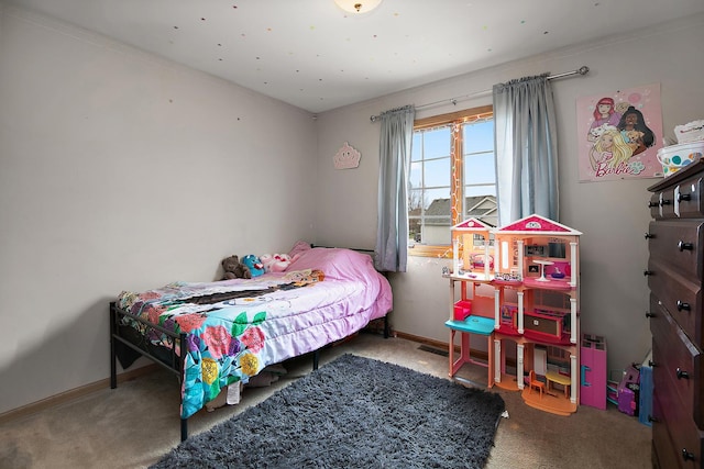 833 Poe St, Manteno, IL 60950 - carpeted bedroom with baseboards and crown molding