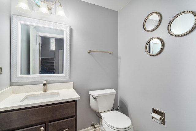 2743 River Bend Ln, Plainfield, IL 60586 - half bathroom with toilet and vanity