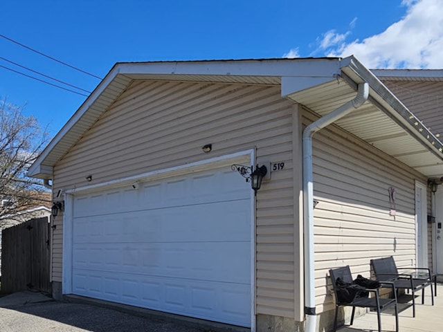 519 Greenwood Dr, Round Lake Park, IL 60073 - view of garage