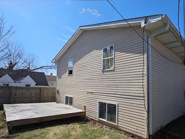 519 Greenwood Dr, Round Lake Park, IL 60073 - back of house with a wooden deck