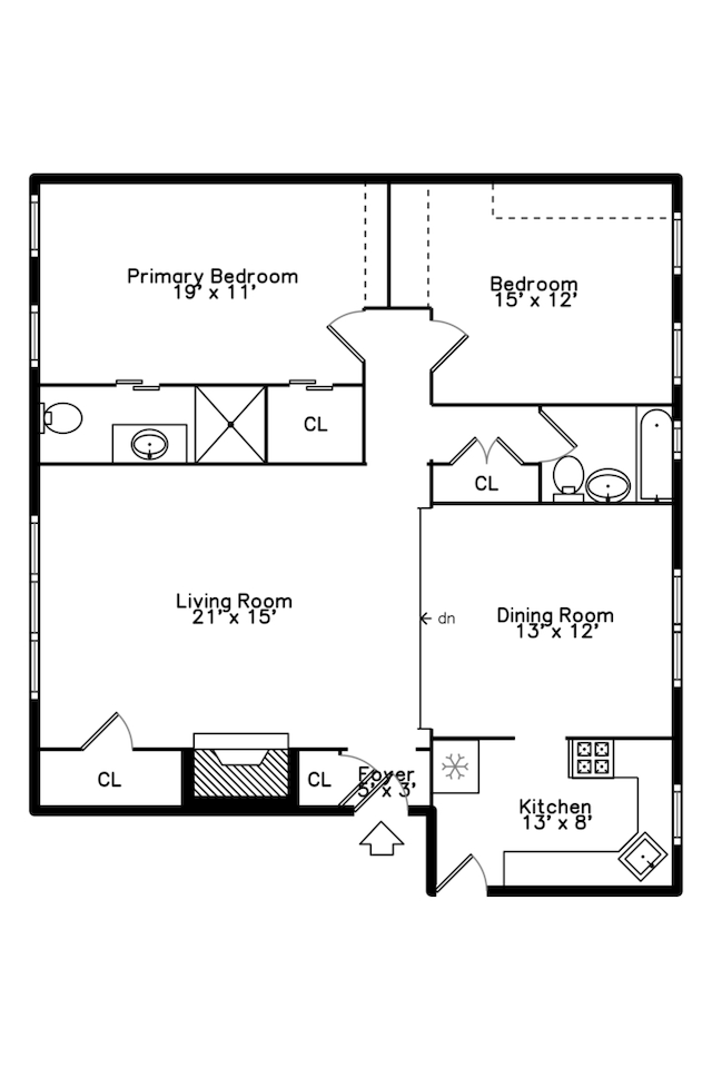 floor plan / room layout
