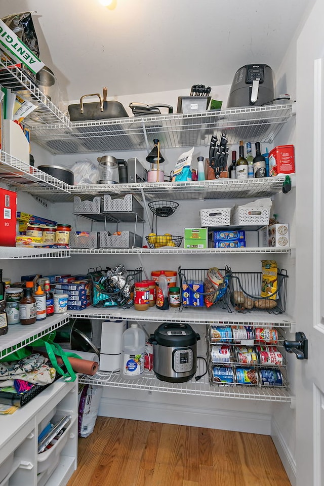 view of pantry