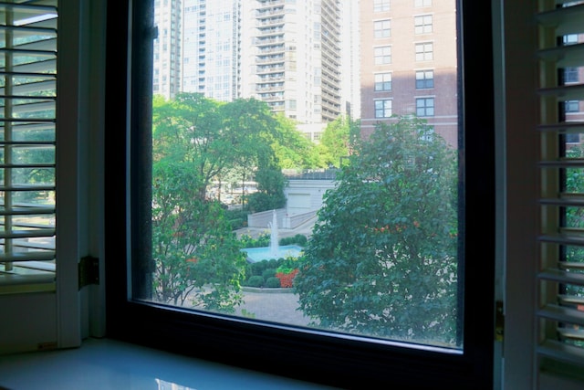 view of details