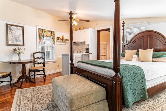105 S High St, Galena, IL 61036 - bedroom with wood finished floors and baseboards