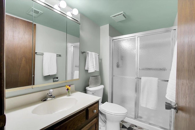 9178 S Rd E Unit D, Palos Hills, IL 60465 - full bath featuring a stall shower and vanity