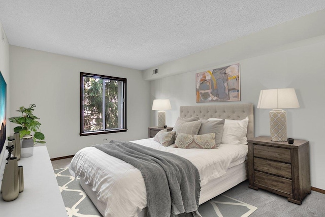 9178 S Rd E Unit D, Palos Hills, IL 60465 - bedroom featuring light carpet and a textured ceiling
