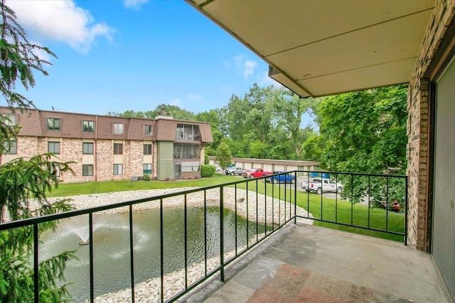 9178 S Rd E Unit D, Palos Hills, IL 60465 - view of balcony