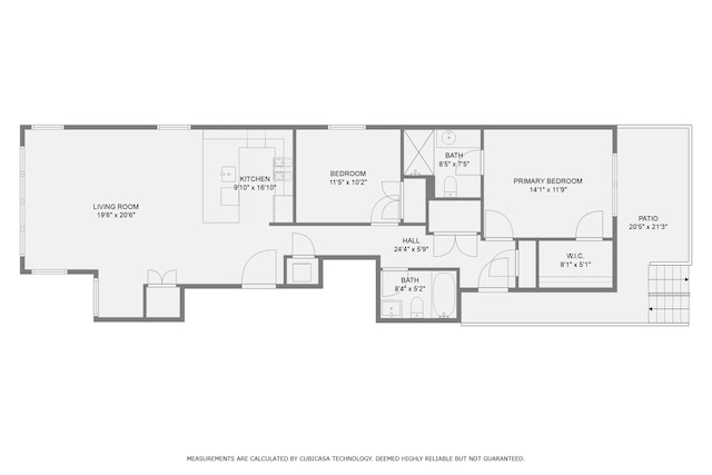 1462 W Winnemac Ave Unit 2, Chicago, IL 60640 - view of layout