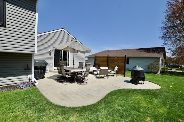3707 Geneva Pl, Mchenry, IL 60050 - view of patio / terrace featuring grilling area