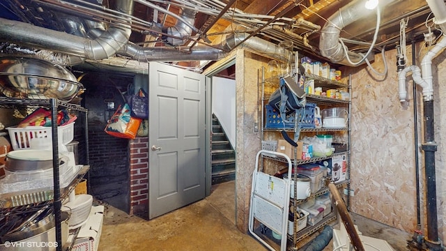 view of storage