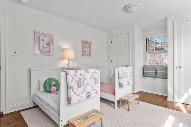 2341 Lincolnwood Dr, Evanston, IL 60201 - bedroom with wood finished floors and baseboards