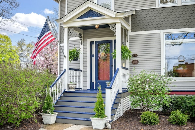 view of entrance to property