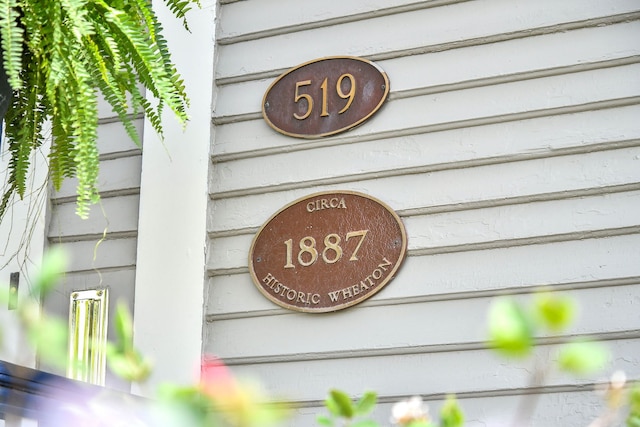 view of details