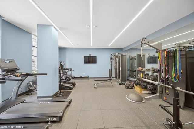 view of gym