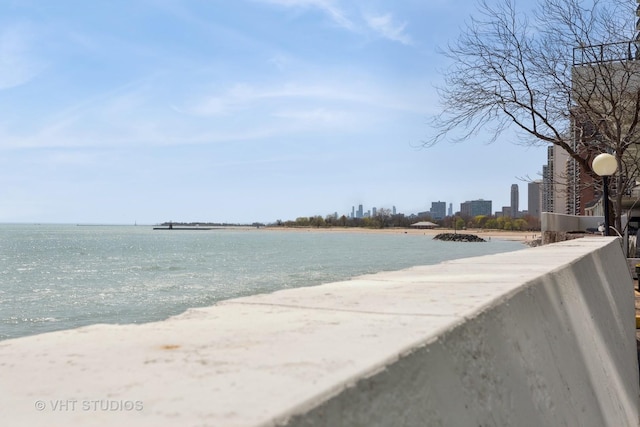 exterior space with a view of city