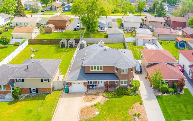 16725 92nd Ave, Orland Hills, IL 60487 - aerial perspective of suburban area