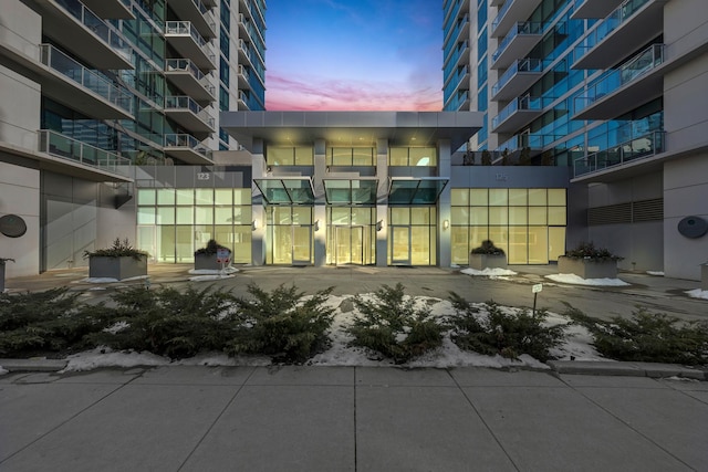 view of property's community