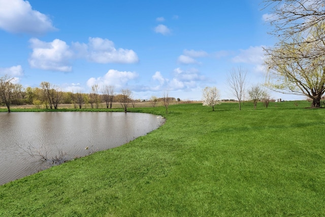 property view of water