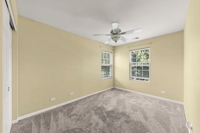 1844 Candlelight Cir, Montgomery, IL 60538 - carpeted spare room with a ceiling fan and baseboards