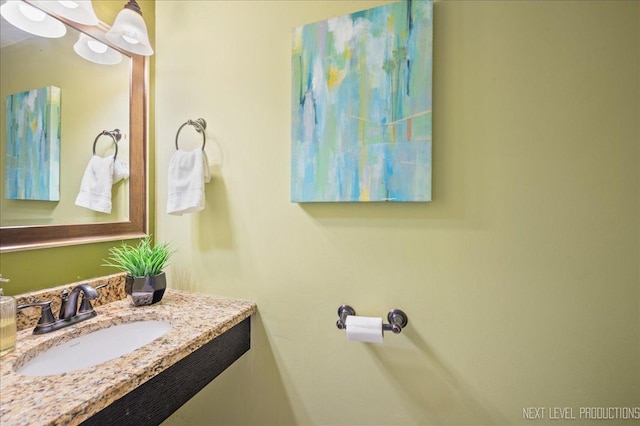 bathroom featuring a sink