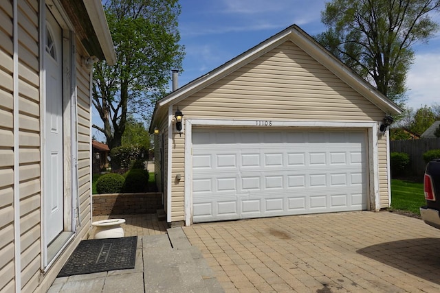 11108 S Myrtle St, Huntley, IL 60142 - view of detached garage