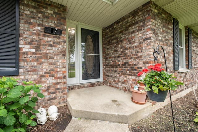 17 S Cypress Dr, Bristol, IL 60512 - property entrance with covered porch and brick siding