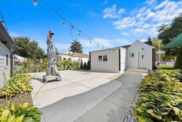 exterior space featuring a patio area