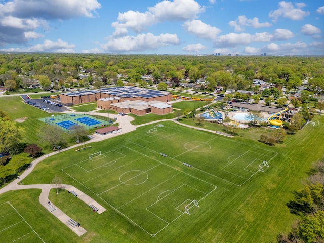 bird's eye view